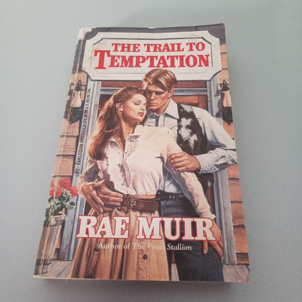 The Trail to Temptation Rae Muir Harlequin Historicals Western Romance 1996 PB